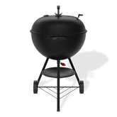 22” Original Kettle® Stealth® Edition Charcoal Grill