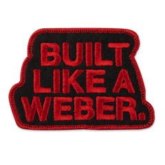 Limited Edition “Built Like a Weber” Patch