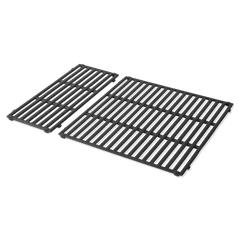 WEBER CRAFTED Porcelain-Enameled Cast-Iron Cooking Grates & Frame Kit – SPIRIT 300 series, SEARWOOD 600, & SMOKEFIRE EX4
