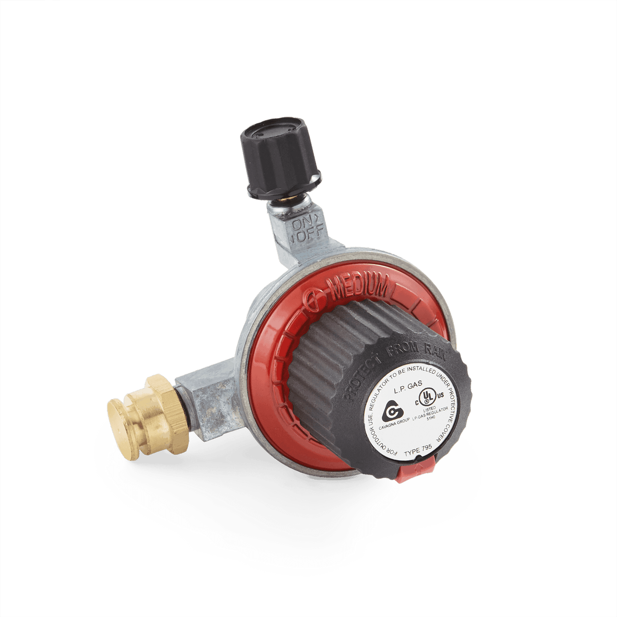 Gas Valve and Regulator Assembly