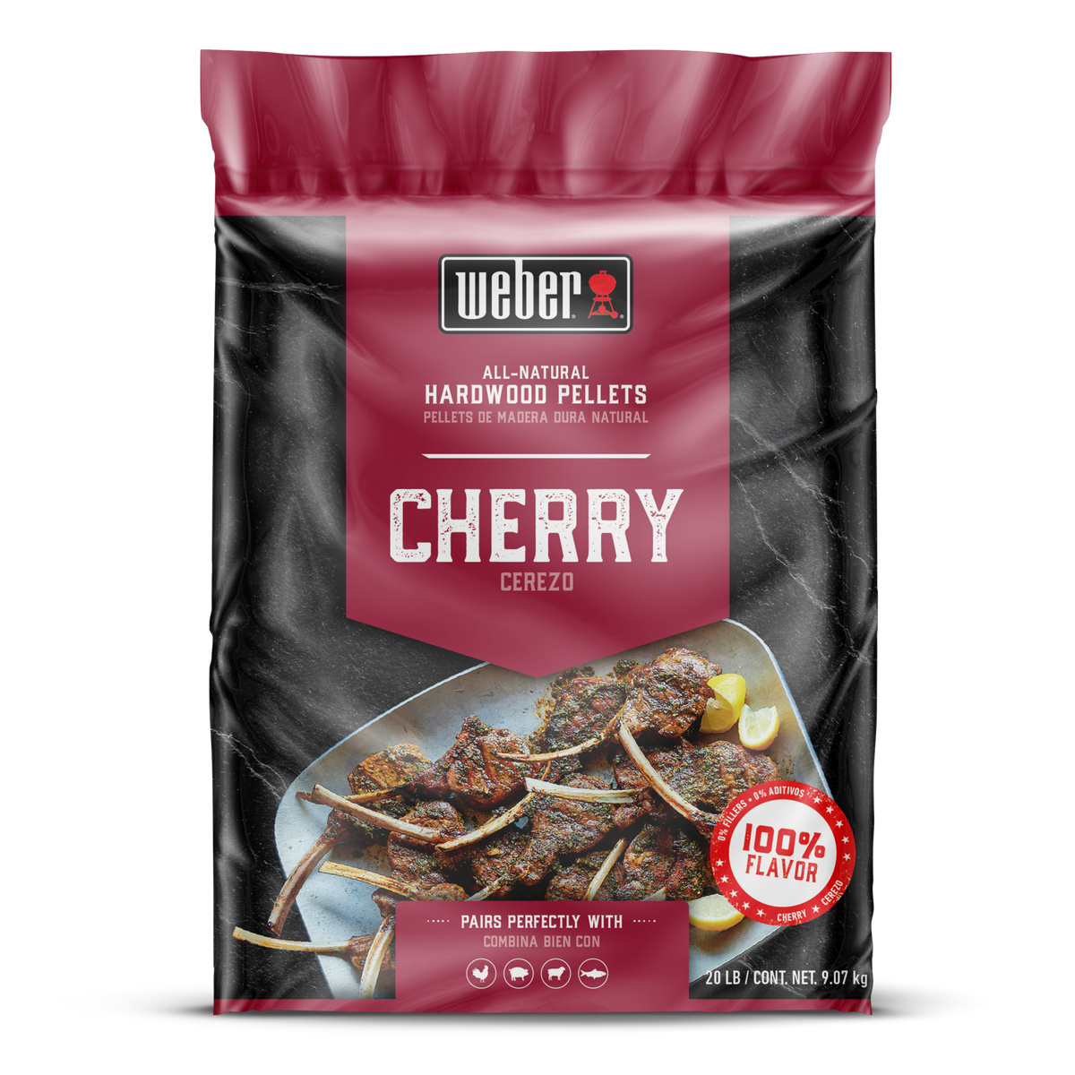 Cherry All-Natural Hardwood Pellets