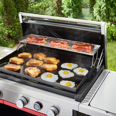 Dual-Level Warming Rack